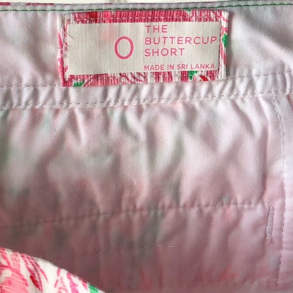 Lilly Pulitzer Flamingo Buttercup Shorts - Picture 5 of 6